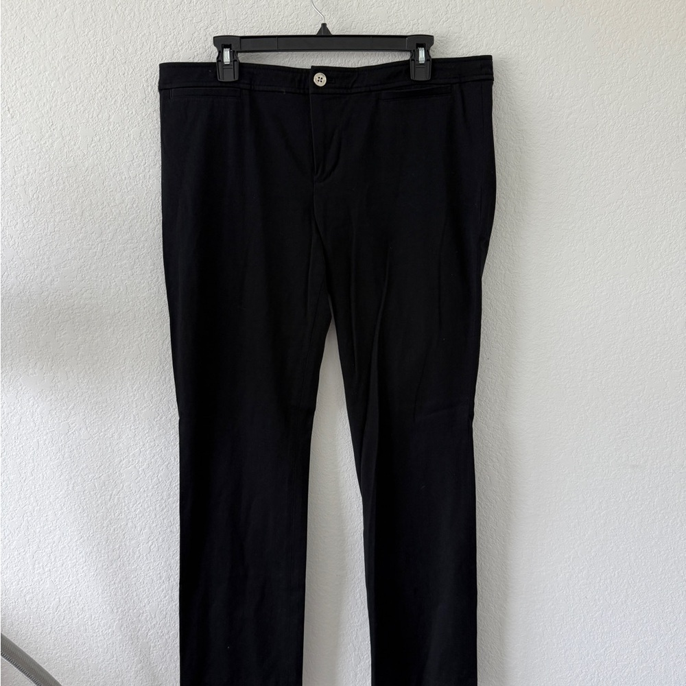 Ralph Lauren Black Pantsuit Elegant Tailored Fit